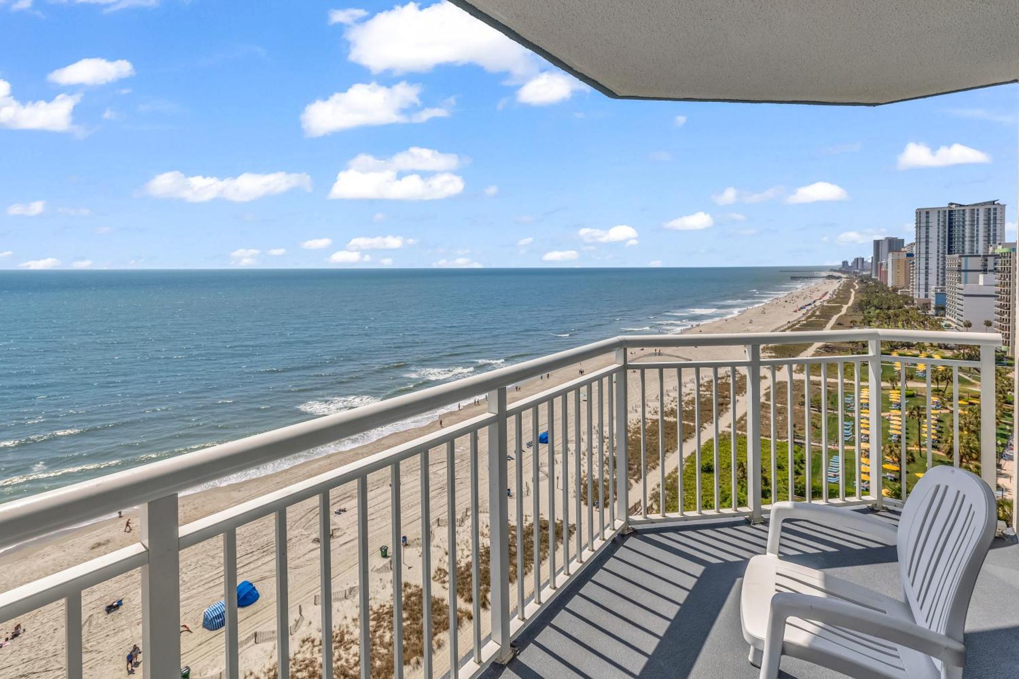 Stunning Condo With Wall-To-Wall Windows Overlooking Ocean Myrtle Beach Bagian luar foto