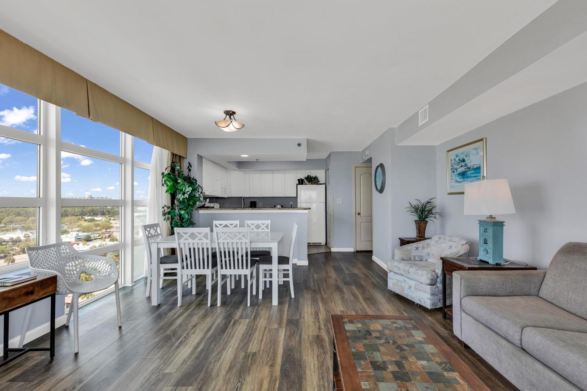 Stunning Condo With Wall-To-Wall Windows Overlooking Ocean Myrtle Beach Bagian luar foto